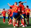 La Selección de España, que venció 1-0 a Ucrania, espera por Colombia o Nigeria en los cuartos de final del Mundial Sub-20 que se disputa en Chile. FOTO: Getty