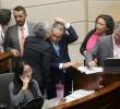 El debate de la Reforma Laboral fue aplazado dejando 12 artículos pendientes por votar. FOTO: Colprensa.