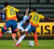 Colombia buscará contra Argentina clasificar por primera vez a una final de un Mundial sub-20. FOTO AFP