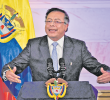 Gustavo Petro ajusta el próximo jueves, 7 de agosto, tres años como presidente de Colombia. FOTO Colprensa