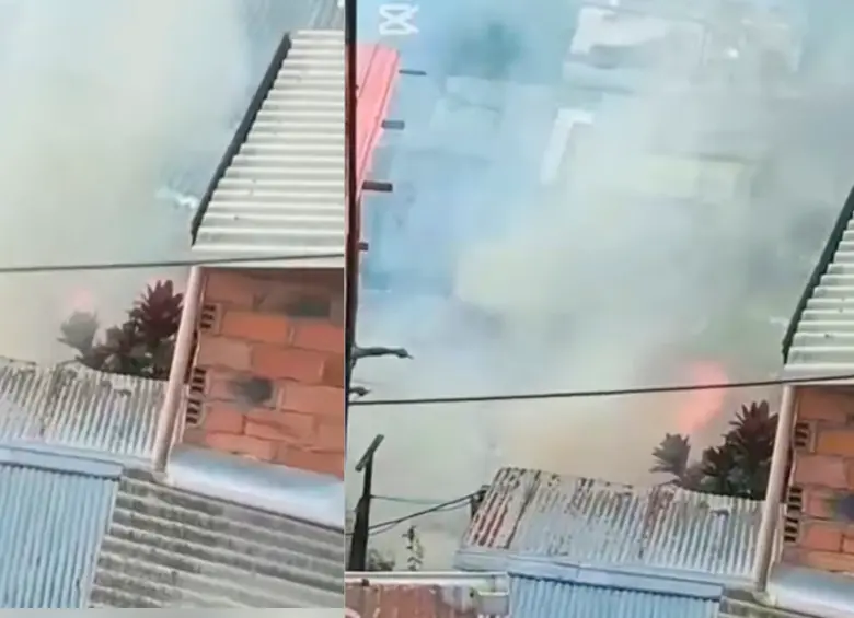 En video | Tremendo susto en Enciso de cuenta de un incendio