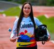 Valentina Jiménez, la antioqueña que es W1 en BMX racing. Foto: Manuel Saldarriaga