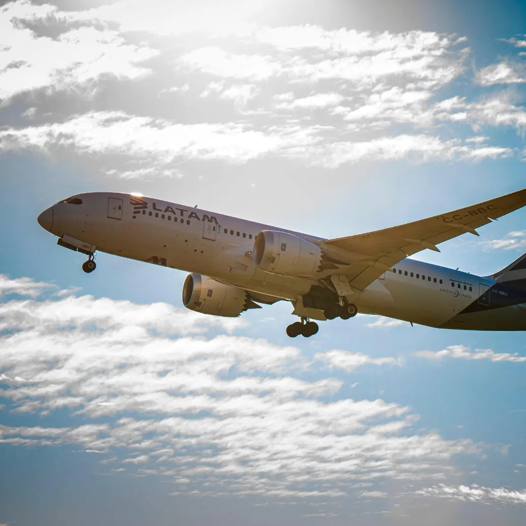 LATAM fue también reconocida por la evaluación de sostenibilidad de Standard and Poors como la aerolínea más sostenible del continente americano. Foto Cortesía.