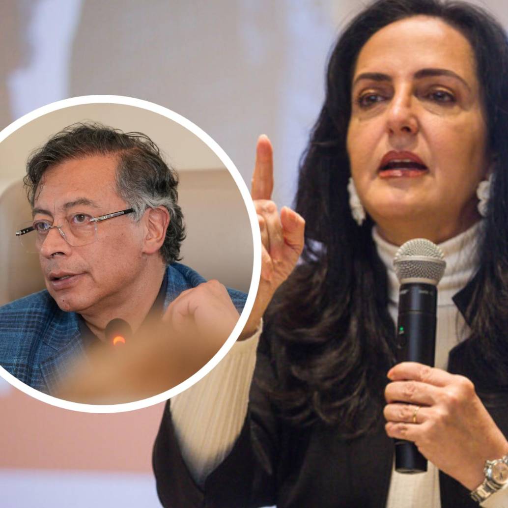 La senadora y precandidata presidencial, María Fernanda Cabal, aseguró que desde el Congreso de la República le dirán “No” a las intenciones de Constituyente. FOTO: Colprensa y Presidencia de la República La senadora y precandidata presidencial, María Fernanda Cabal, aseguró que desde el Congreso de la República le dirán “No” a las intenciones de Constituyente. FOTO: Colprensa y Presidencia de la República
