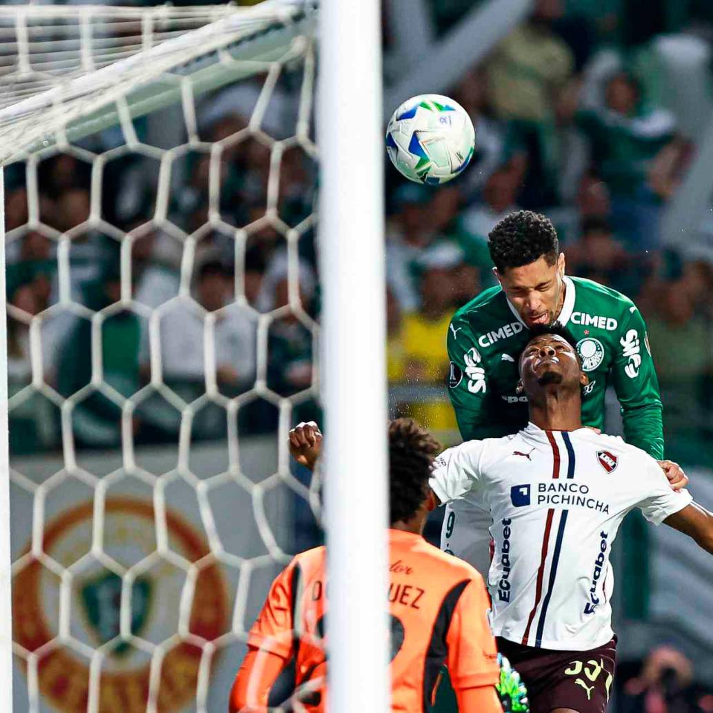 Palmeiras remontó ante Liga Deportiva de Quito y se clasificó, junto a Flamengo, a la final de la Copa Libertadores. FOTO TOMADA X@LibertadoresBR Palmeiras remontó ante Liga Deportiva de Quito y se clasificó, junto a Flamengo, a la final de la Copa Libertadores. FOTO TOMADA X@LibertadoresBR