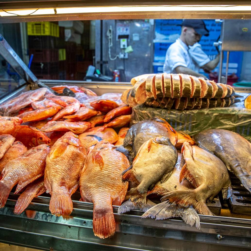 El pescado es uno de los productos más consumidos en Semana Santa. Por tradición religiosa, muchas familias solo consumen este alimento el jueves y viernes santo. FOTO: COLPRENSA 
