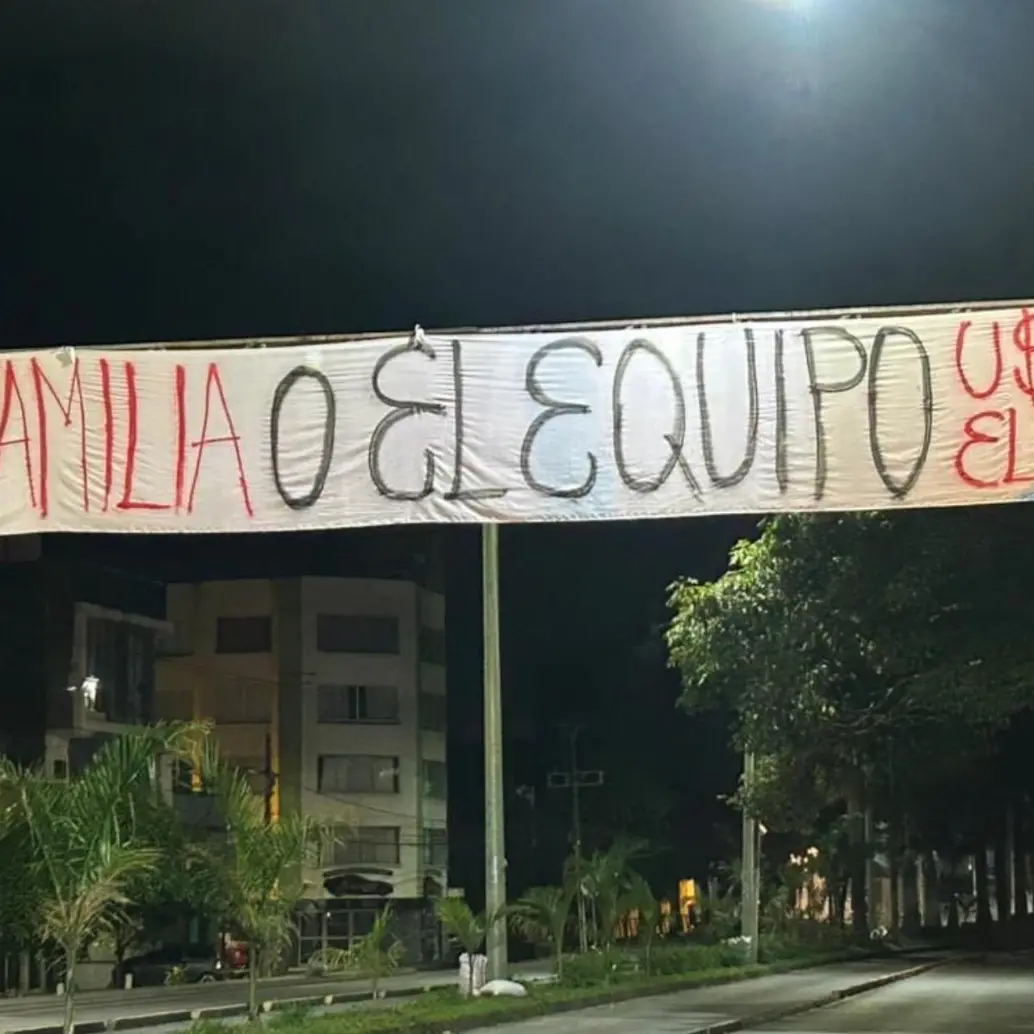 El club, que marcha en la decimosexta casilla en la liga con 18 puntos tras 18 fechas disputadas, pasa por una fuerte crisis institucional y económica. FOTO: Tomada de redes sociales @Marovaan El club, que marcha en la decimosexta casilla en la liga con 18 puntos tras 18 fechas disputadas, pasa por una fuerte crisis institucional y económica. FOTO: Tomada de redes sociales @Marovaan