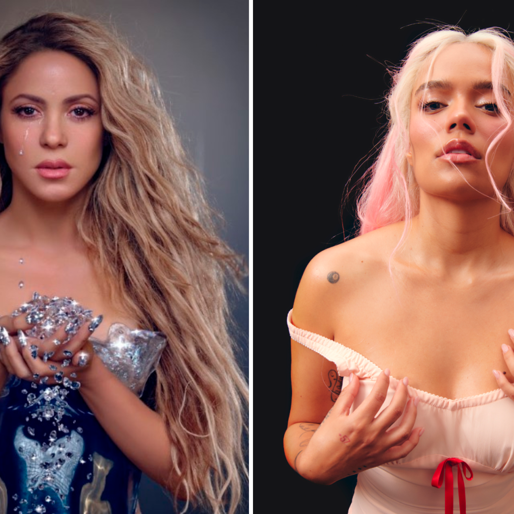 Shakira y Karol G están invitadas a la Met Gala este año. FOTOS Cortesía Jaime de la Iguana y Universal Music