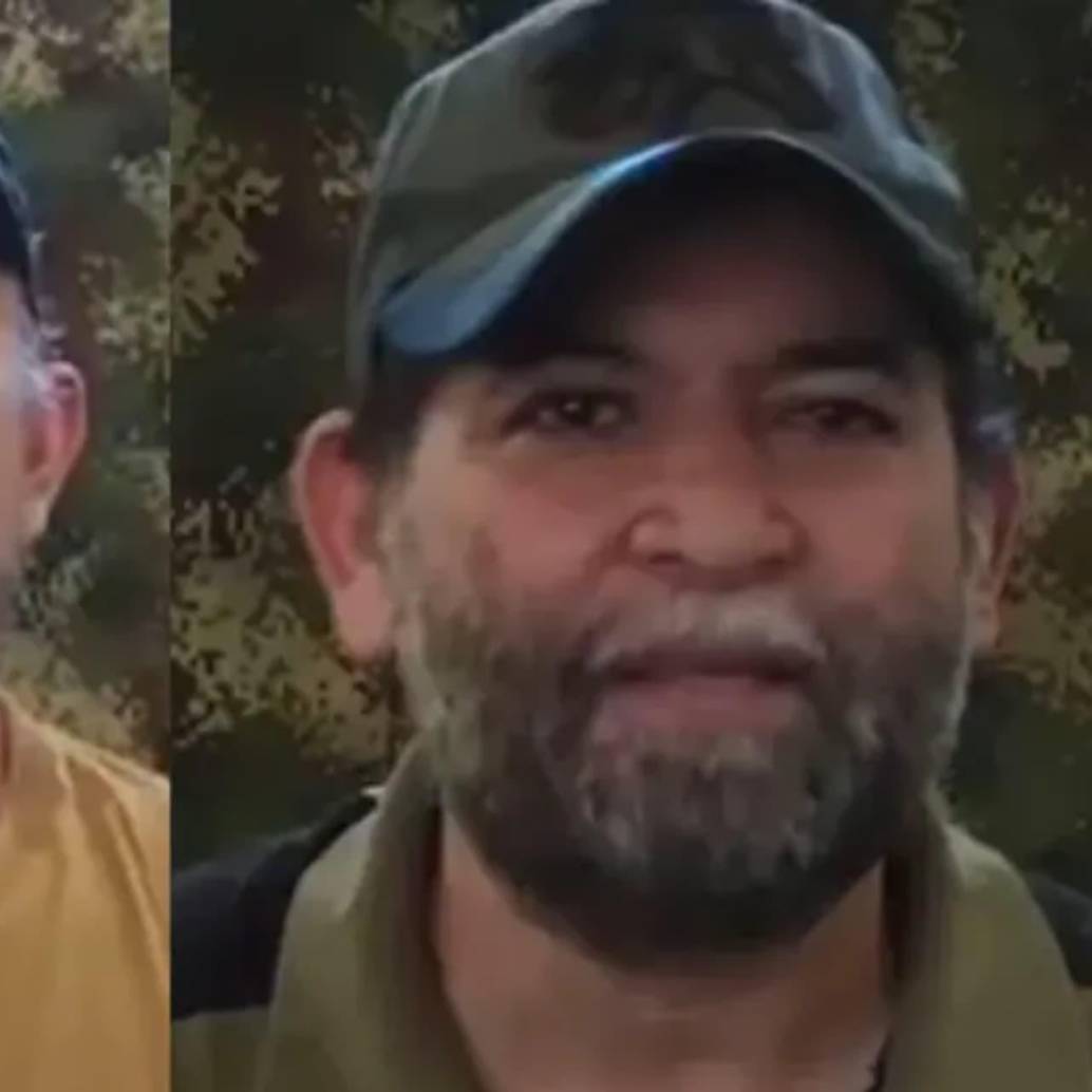 Rodrigo Antonio López y Jesús Pacheco, secuestrados por el ELN. Foto: captura de video Rodrigo Antonio López y Jesús Pacheco, secuestrados por el ELN. Foto: captura de video