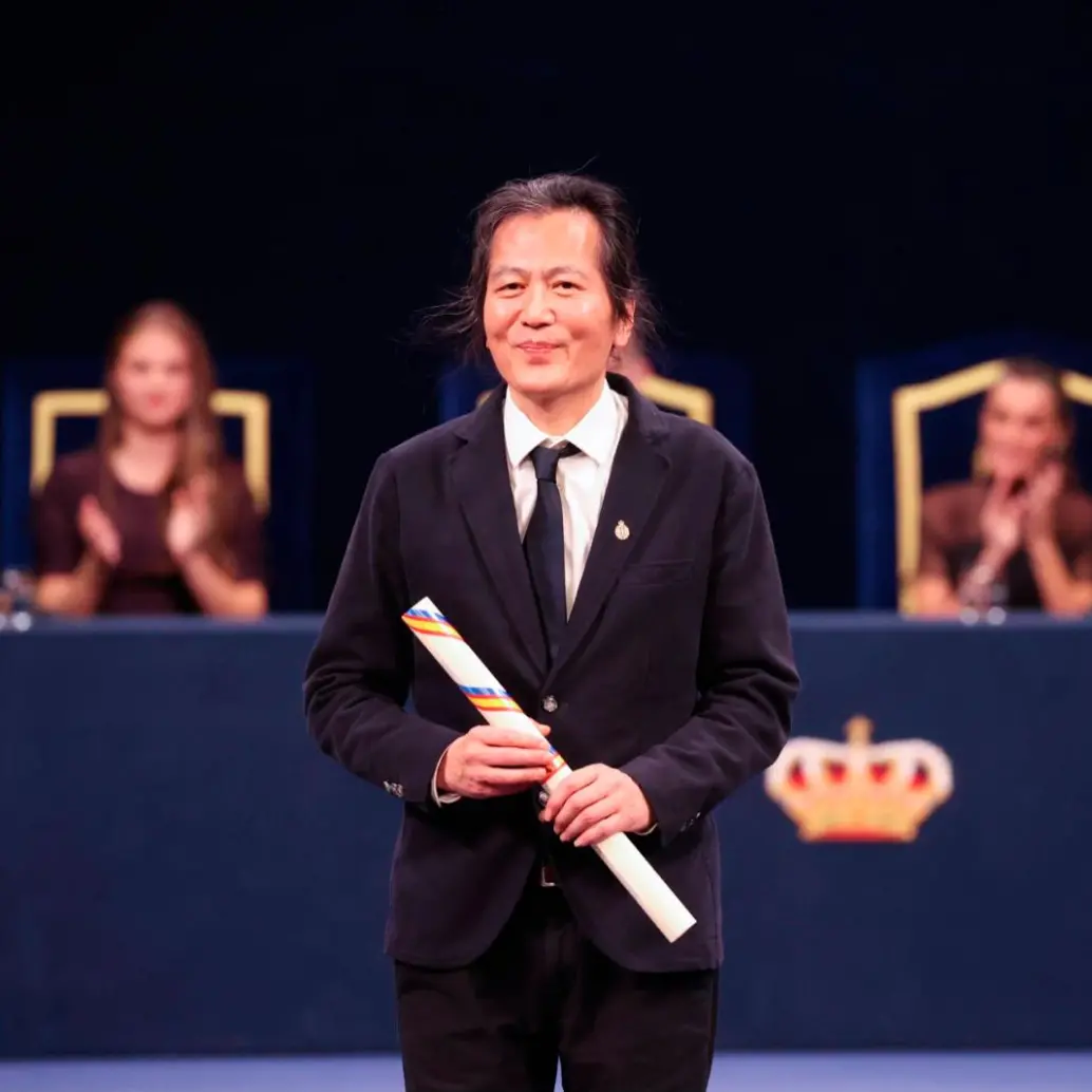 Byung-Chul Han recibió este año el Premio Princesa de Asturias 2025 de Comunicación y Humanidades. FOTO Cortesía @fpa Byung-Chul Han recibió este año el Premio Princesa de Asturias 2025 de Comunicación y Humanidades. FOTO Cortesía @fpa