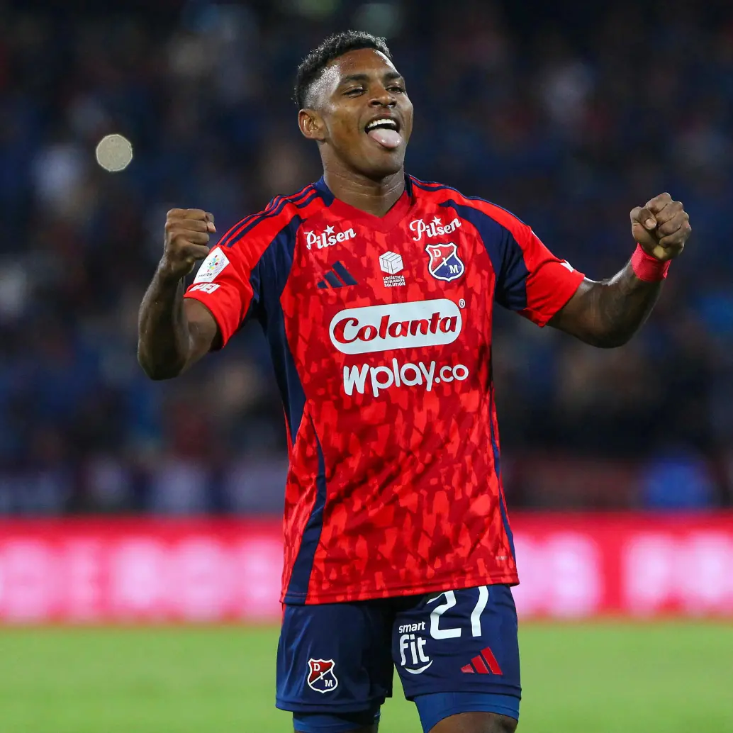 El delantero Brayan León Muñiz es el futbolista del Medellín que más goles ha anotado en las últimas ediciones de los clásicos paisas con 8 celebraciones. Foto: Manuel Saldarriaga El delantero Brayan León Muñiz es el futbolista del Medellín que más goles ha anotado en las últimas ediciones de los clásicos paisas con 8 celebraciones. Foto: Manuel Saldarriaga