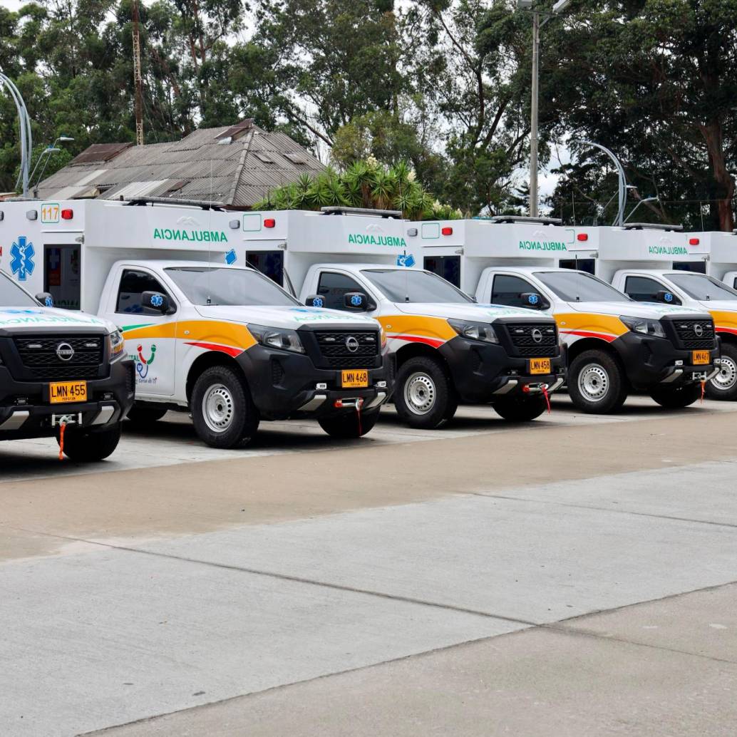 Serán varios los municipios beneficiados con estas ambulancias. FOTO: VICEPRESIDENCIA 