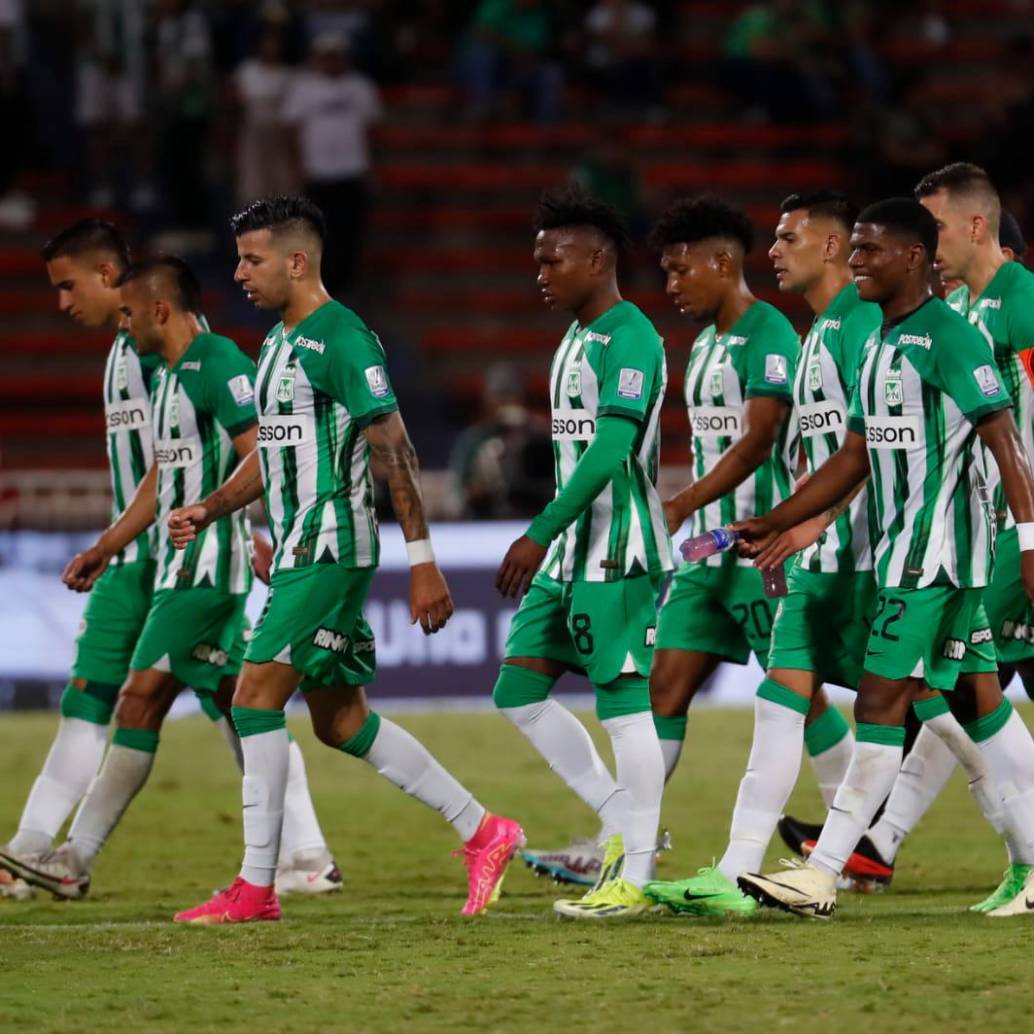Atlético Nacional sufrió una derrota por 1-0 en casa ante el Deportivo Pereira en la fecha 17 de la Liga Betplay, lo que confirmó su eliminación del torneo. Foto Jaime Pérez