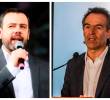 El alcalde Carlos Fernando Galán aseguró que las autoridades ya le habían advertido del riesgo de atentado. Federico Gutiérrez le expresó su solidaridad. FOTOS Colprensa y EL COLOMBIANO