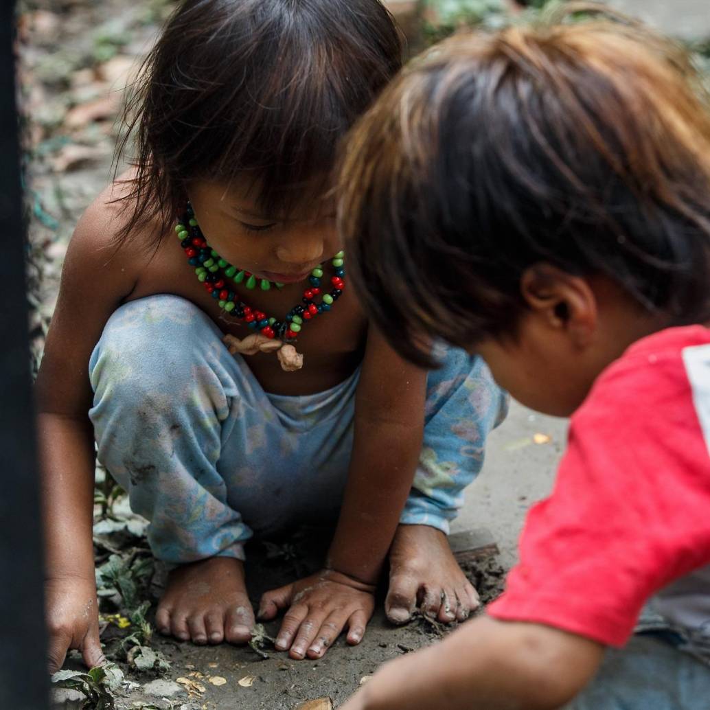 Niños indígenas de Colombia. Foto: Referencia / Andrés Camilo Suárez Echeverry 