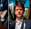 El expresidente Álvaro Uribe le dio la cabeza de lista al Senado del Centro Democrático a Miguel Uribe en 2022. FOTO ARCHIVO