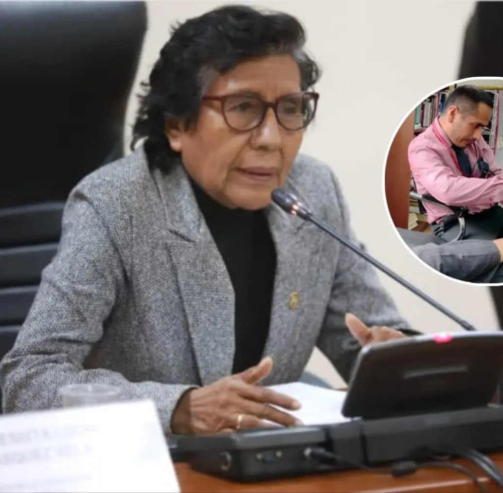 Lucinda Vásquez, congresista peruana, enfrenta denuncias por presuntamente asignar tareas domésticas a su personal del Congreso, como cocinarle y hacerle la pedicura durante el horario laboral. FOTO: Congreso de Perú, Cuarto Poder.  Lucinda Vásquez, congresista peruana, enfrenta denuncias por presuntamente asignar tareas domésticas a su personal del Congreso, como cocinarle y hacerle la pedicura durante el horario laboral. FOTO: Congreso de Perú, Cuarto Poder.