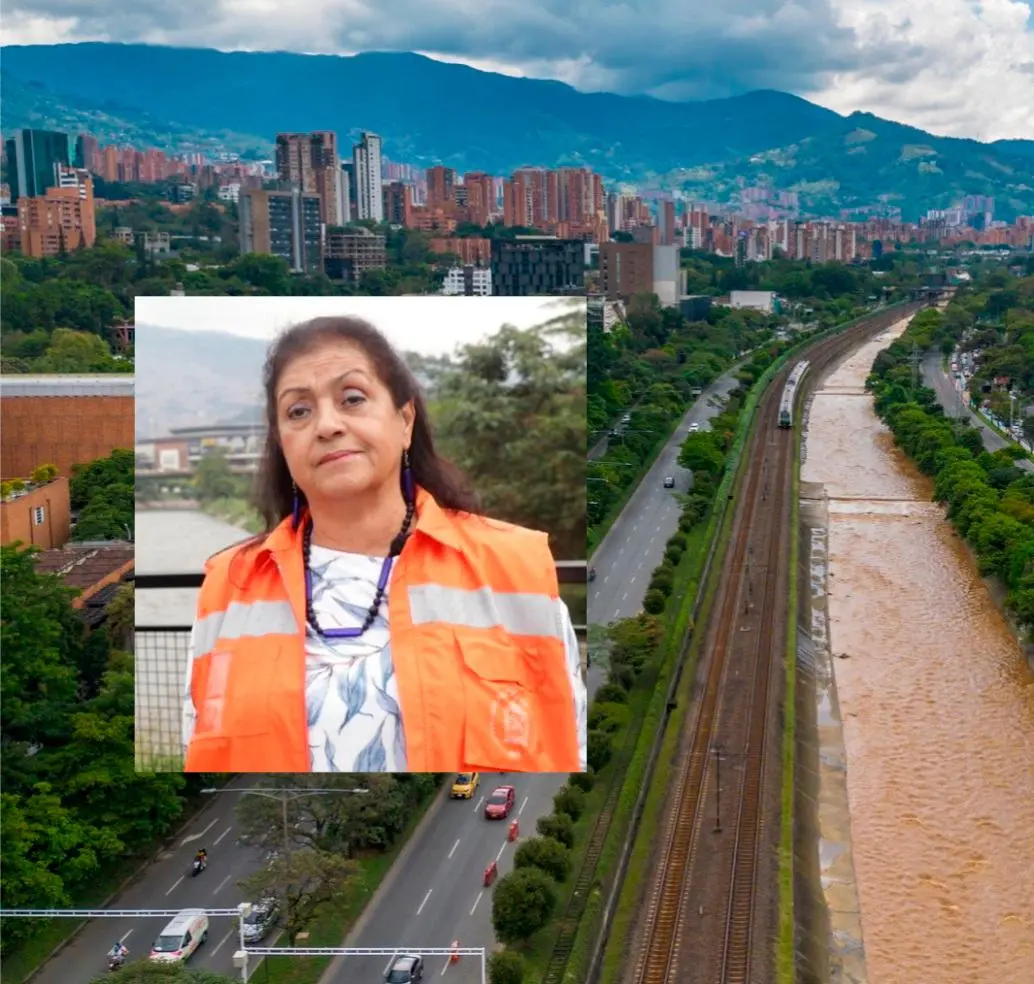 De los más de 107 kilómetros que tiene el río desde Caldas hasta Porce, hay 25 kilómetros canalizados, es decir el 23%. En la imagen, la profesora Lilian Posada García FOTO: EL COLOMBIANO De los más de 107 kilómetros que tiene el río desde Caldas hasta Porce, hay 25 kilómetros canalizados, es decir el 23%. En la imagen, la profesora Lilian Posada García FOTO: EL COLOMBIANO