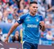 Radamel Falcao García marcó en el Atanasio Girardot y le da la victoria parcial al visitante. FOTO TOMADA X@MillosFCoficial