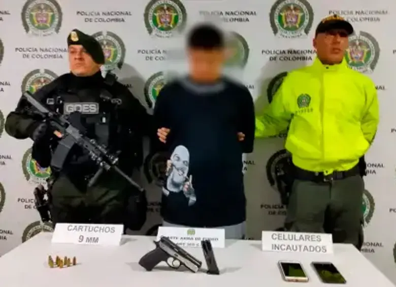 En video: Así cayó alias Brayan, presunto cabecilla del grupo delincuencial Carne rancia en Ciudad Bolívar