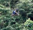 Las garruchas para cruzar el río Sucio, en Dabeiba, son usadas para recortar kilómetros de distancia, atravesando las selvas del Urabá y Occidente antioqueño. De una de ellas cayó el niño Uriel García Jumi, de 9 años. FOTO: MANUEL SALDARRIAGA