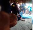 El cadáver del joven de 24 años fue hallado casi un día después de ocurrida la emergencia. FOTO: CORTESÍA ALCALDÍA COVEÑAS