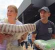 En la primera edición de la ´donatón´ en 2024 se recogieron 58 toneladas de alimentos. FOTO: ALCALDÍA DE MEDELLÍN