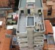 Aspecto del edificio que fue ocupado por las autoridades por presuntos nexos con el ELN. FOTO: Cortesía Fiscalía