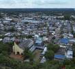 Toma aérea del municipio de Caucasia, en el Bajo Cauca. Foto: Manuel Saldarriaga Quintero
