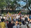 Así lucía el Parque de El Poblado durante la mañana de este domingo en el Parque de El Poblado. FOTO: Camilo Suárez