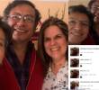 Foto con Petro y Claudia López es un montaje, la jueza del caso Uribe no aparece en la imagen original. FOTO: El Colombiano.