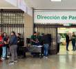 Los funcionarios devolvieron a los usuarios que llegaron buscando atención, debido al problema tecnológico. FOTO: Cortesía Gobernación