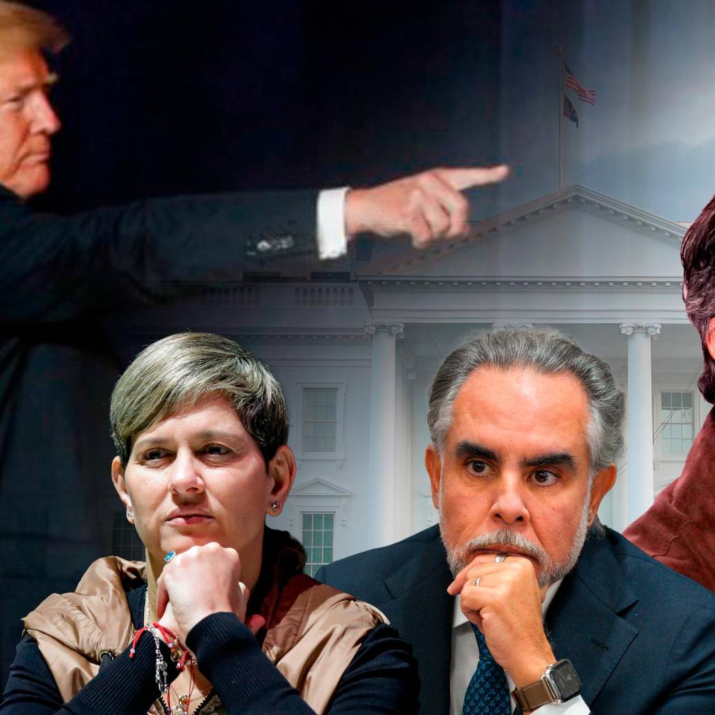 De izquierda a derecha: Donald Trump, Verónica Alcocer, Armando Benedetti, Gustavo Petro y Nicolás Petro. <span class="mln_uppercase_mln">FOTOS</span> <b><span class="mln_uppercase_mln">getty - colprensa - el colombiano</span></b> De izquierda a derecha: Donald Trump, Verónica Alcocer, Armando Benedetti, Gustavo Petro y Nicolás Petro. <span class="mln_uppercase_mln">FOTOS</span> <b><span class="mln_uppercase_mln">getty - colprensa - el colombiano</span></b>