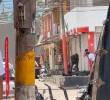 Un ciudadano registró con su celular la escena del crimen en Morales, Cauca. FOTO: Captura de video