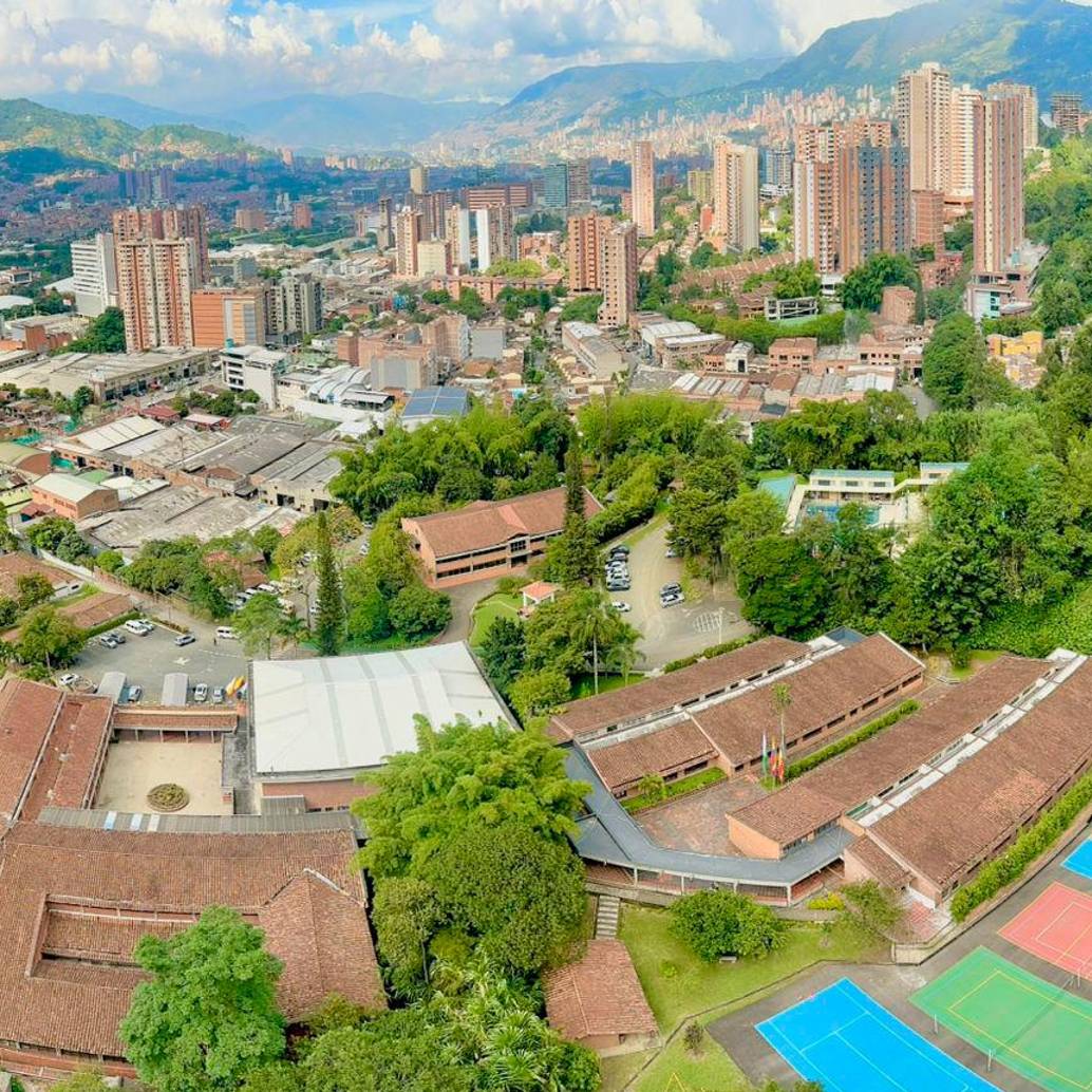 El campus del colegio mide 7 hectáreas. Fotos cortesía. 