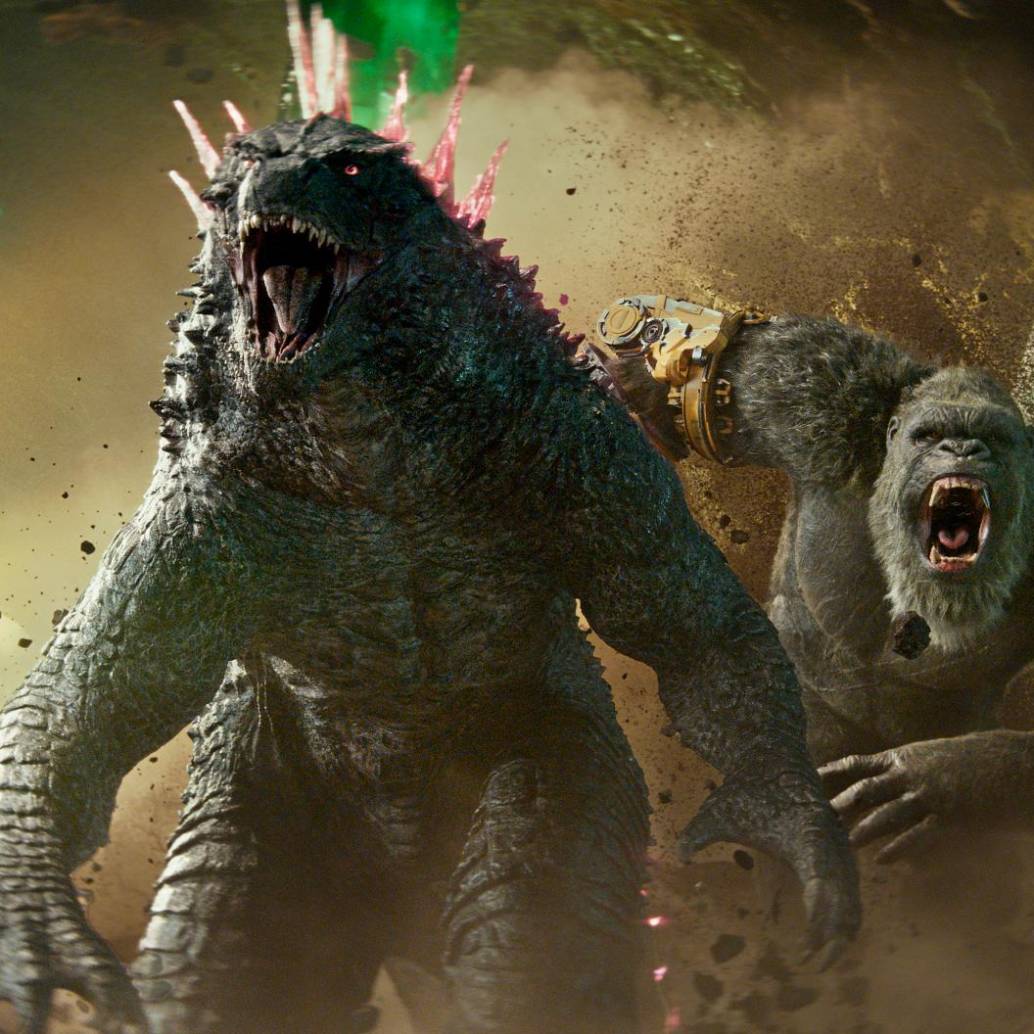 La película <i>Godzilla y Kong: El nuevo imperio </i>se estrena esta Semana Santa en Colombia. FOTO Cortesía Warner Bros. Pictures