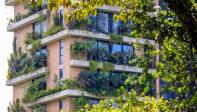 Edificio Verde Avignon, ubicado en la carrera 22A con la 20 A Sur. Los jardines verticales permiten mejorar el aspecto de la arquitectura y el paisaje urbano. FOTO: Jaime Pérez