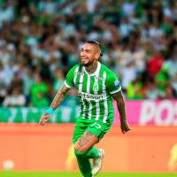 Cristian “Chicho” Arango sería el titular ante el conjunto motilón, debido a la ausencia de Morelos por acumulación de amarillas. El técnico también tiene a Dairon Asprilla como opción. FOTO Camilo Suárez 