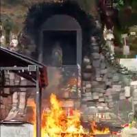 El Dagrd atendió la emergencia que no dejó lesionados. FOTO: TOMADO DE REDES SOCIALES