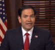 El secretario de Estado de EE. UU., Marco Rubio se refirió a diversos aspectos de la gestión del mandatario colombiano, Gustavo Petro, en una reciente entrevista para el podcast S<i>id &amp; Friends in the Morning. </i>Imagen: Captura de video, redes sociales.