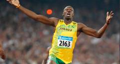 Usain Bolt es reconocido en el mundo por tener los récords mundiales y olímpicos en las pruebas de 100 y 200 metros planos. FOTO: ARCHIVO Getty