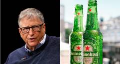 Con la compra de las acciones de Femsa, Gates se convierte inmediatamente en el cuarto accionista de Heineken Holding. Foto: Tomada de redes sociales