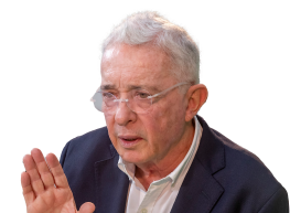 Descripción: Visita del expresidente a las instalaciones del periódico El Colombiano. Lugar: Envigado. Personajes: Álvaro Uribe Vélez. Fecha de evento: 19/02/2026. Foto: Juan Antonio Sánchez Ocampo.
