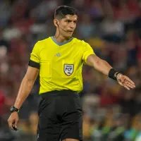 El central José Ortiz de Norte de Santander está en el ojo del huracán por las fallas arbitrales que presentó en el duelo entre Junior y Deportivo Cali en el Romelio Martínez de Barranquilla. FOTO JUAN ANTONIO SÁNCHEZ 