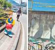 Pilas con un paso en falso: peligroso abismo en Bello no tiene barandas