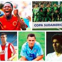 En la imagen aparecen Freddy Rincón, el Chapecoense, José Antonio Reyes, Dubovsky y Juanito, todos con un destino trágico. FOTOS GETTY, AFP Y COLPRENSA