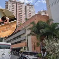 ¿Qué hay detrás del video viral del joven arrojando objetos desde un balcón en Bello?