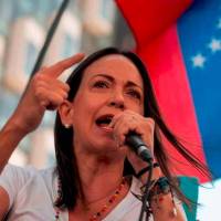 La líder opositora María Corina Machado busca candidato que luche contra Nicolás Maduro y recupere la democracia en Venezuela. Foto: AFP. 