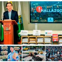 El pasado 4 de marzo, el alcalde Federico Gutiérrez presentó 501 hallazgos de presunta corrupción en el gobierno de Daniel Quintero, que han venido documentándose entre 2020 y 2023. FOTO: EL COLOMBIANO