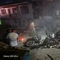 Esta foto fue tomada después de la explosión de la granada el viernes 3 de abril. FOTO: Cortesía